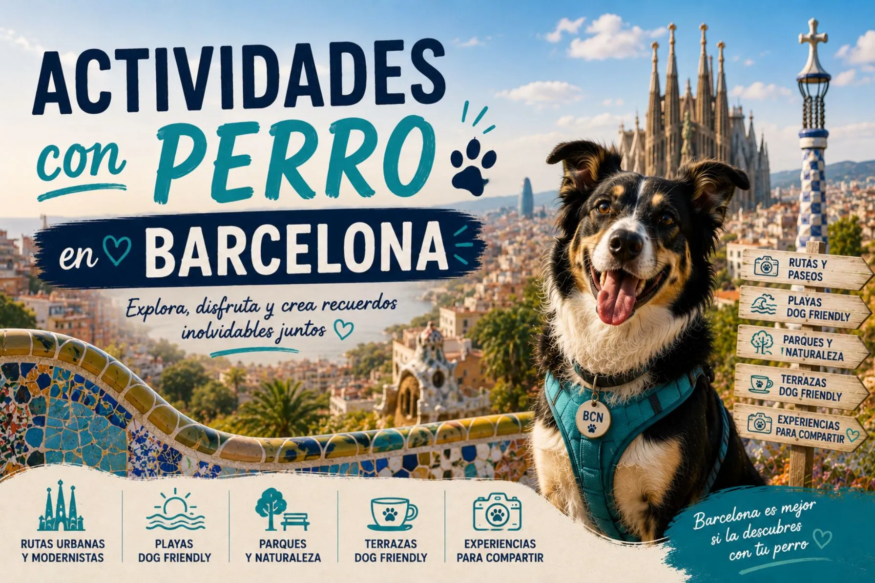 Imagen de Actividades con perro en Barcelona: Guía completa 2025