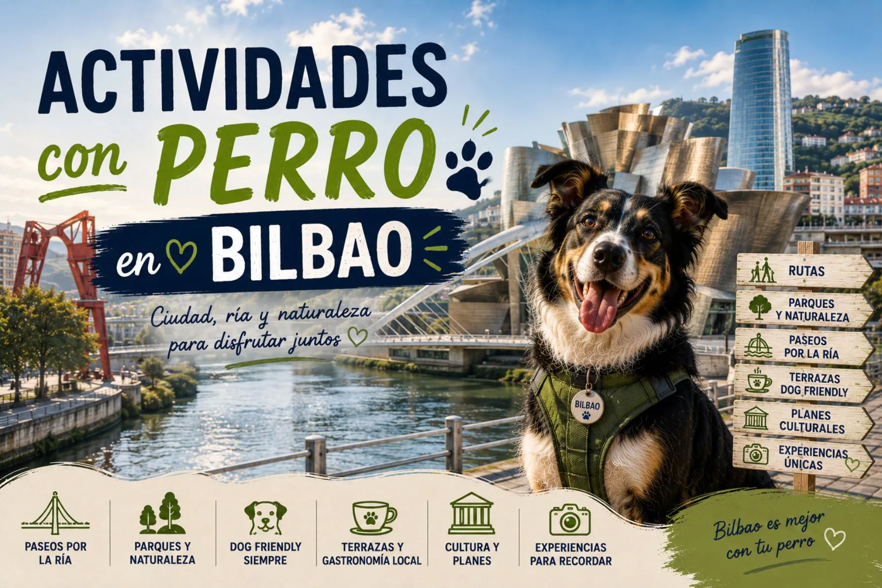 Imagen de Actividades con perro en Bilbao: Guía completa 2026