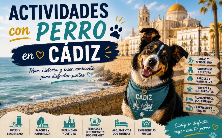 Imagen de Actividades con perro en Cádiz: Guía completa 2026