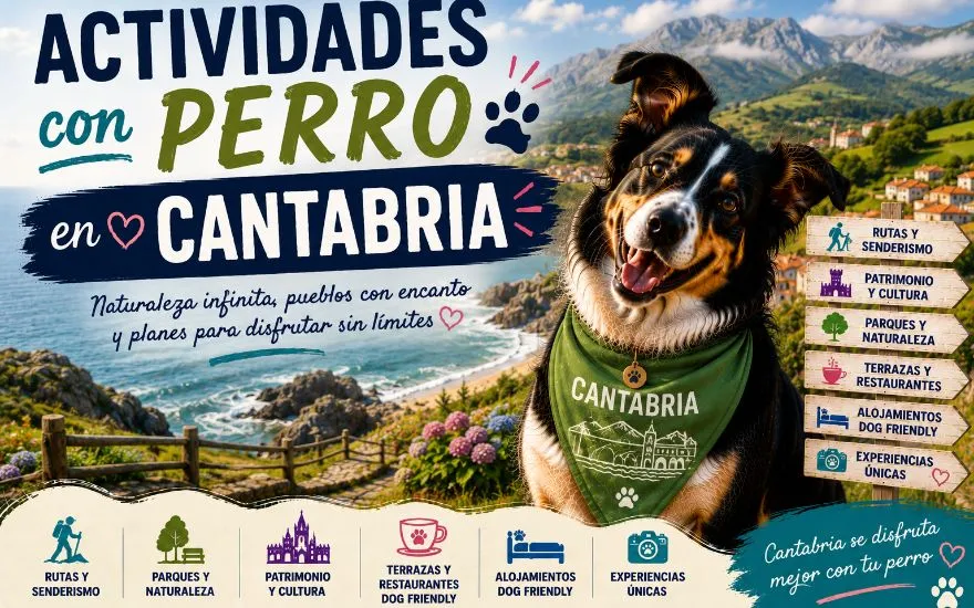Imagen de Actividades con perro en Cantabria: Guía completa 2026