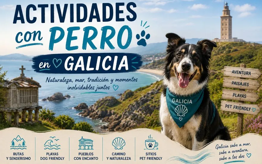 Imagen de Actividades con perro en Galicia: Guía completa 2026