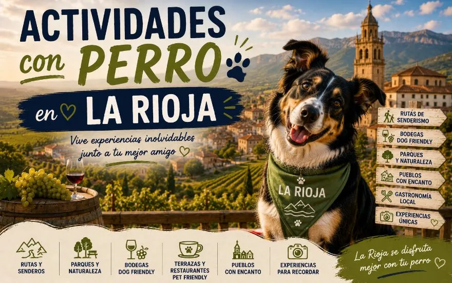 Imagen de Actividades con perro en La Rioja: Guía completa 2026