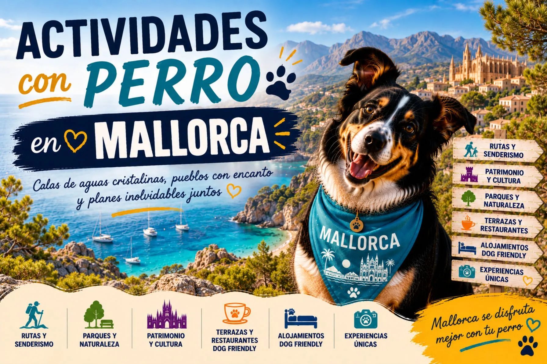 Imagen de Actividades con perro en Mallorca: Guía completa 2026