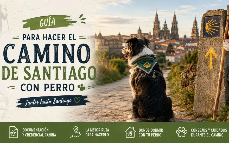 Imagen de Hacer el Camino de Santiago con perro: guía completa 2026