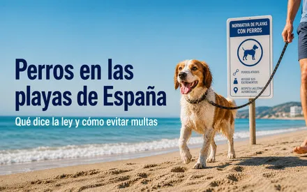 Imagen de Normativa de perros en las playas de España: qué dice la ley y cómo evitar multas