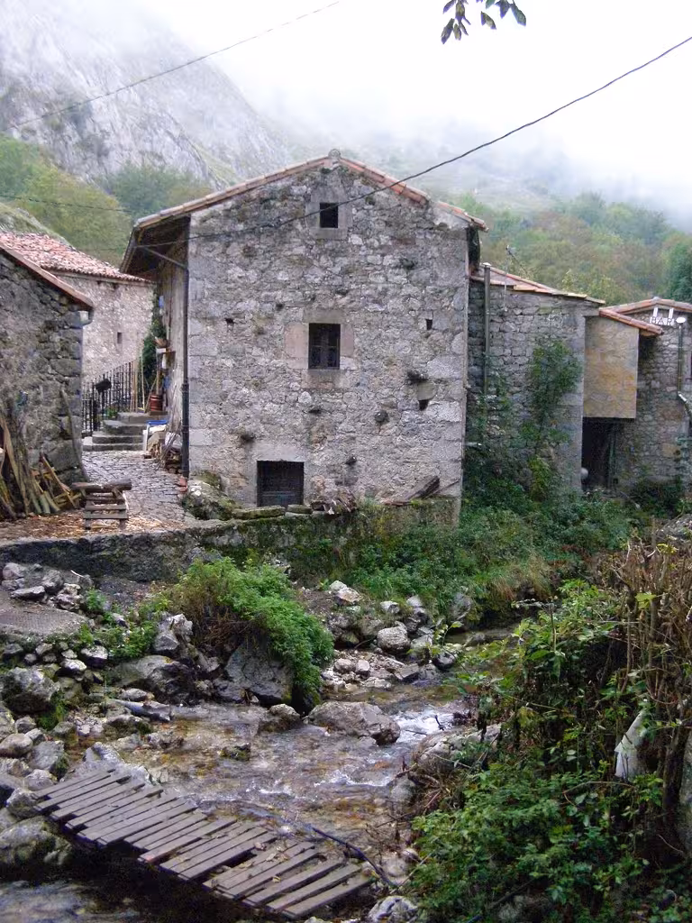 El pueblo de Bulnes, en Cabrales