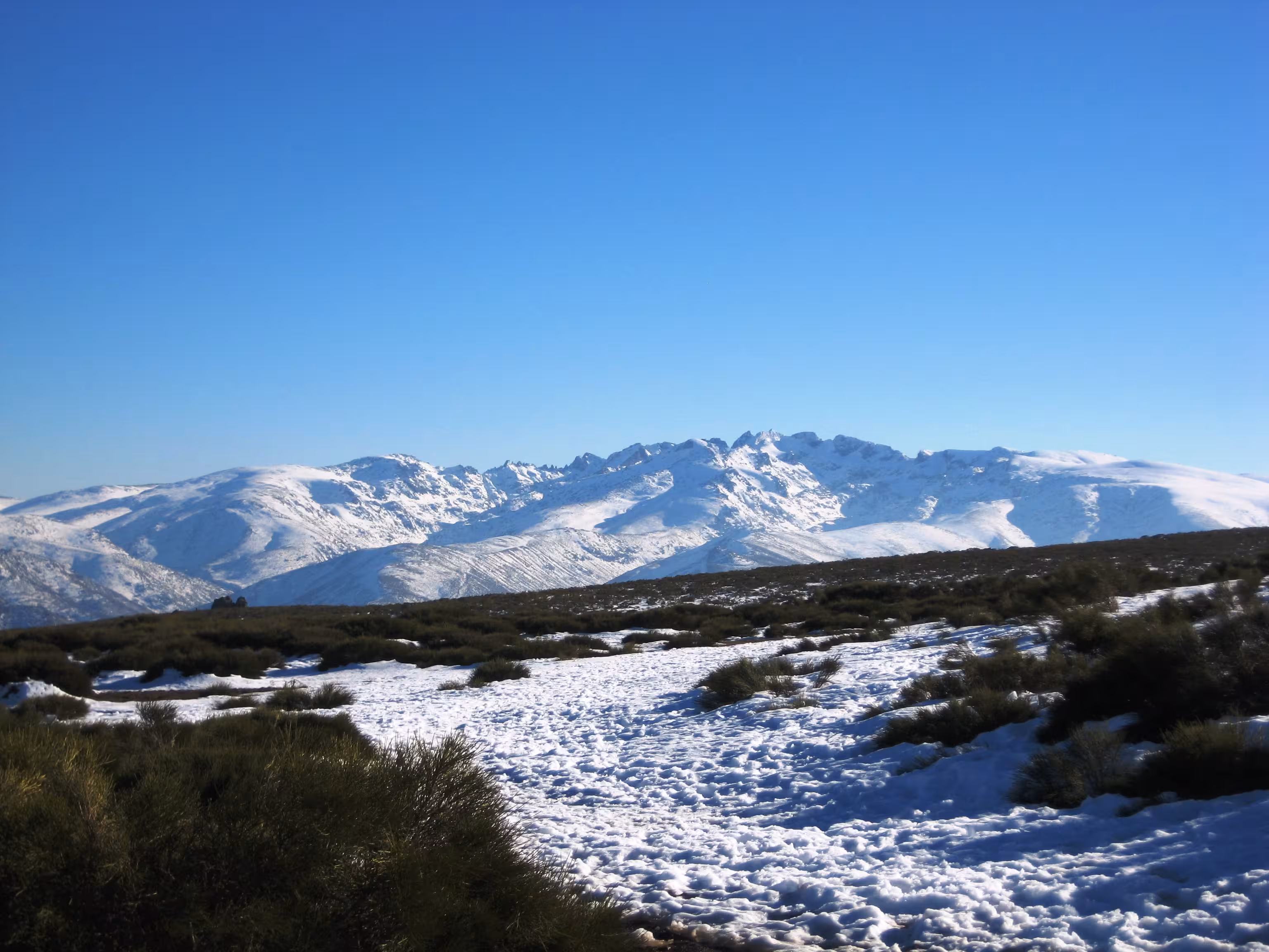 Panorámica de la Sierra de Gredos