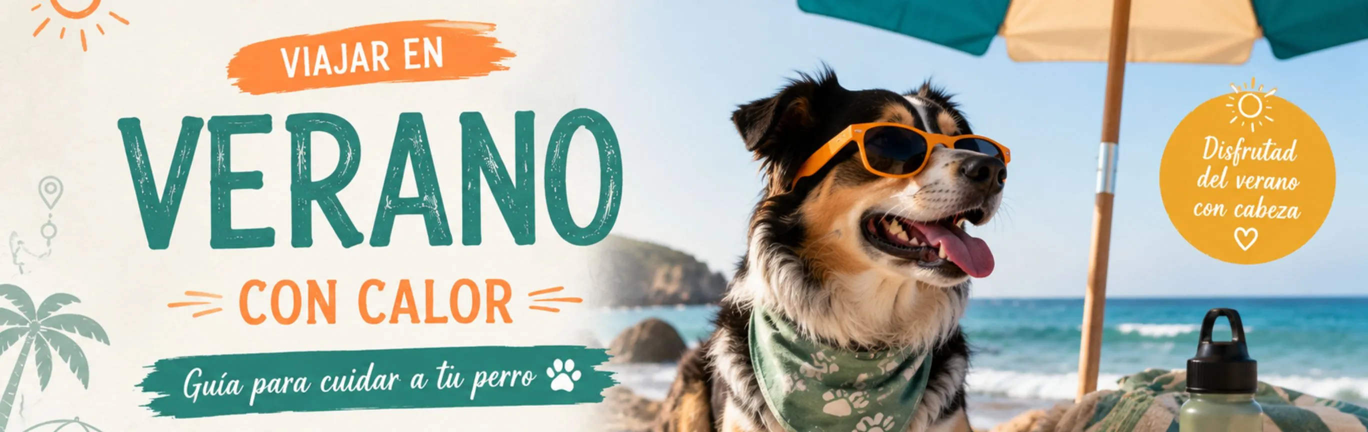 Imagen de Viajar con perro en verano: cómo prevenir el golpe de calor